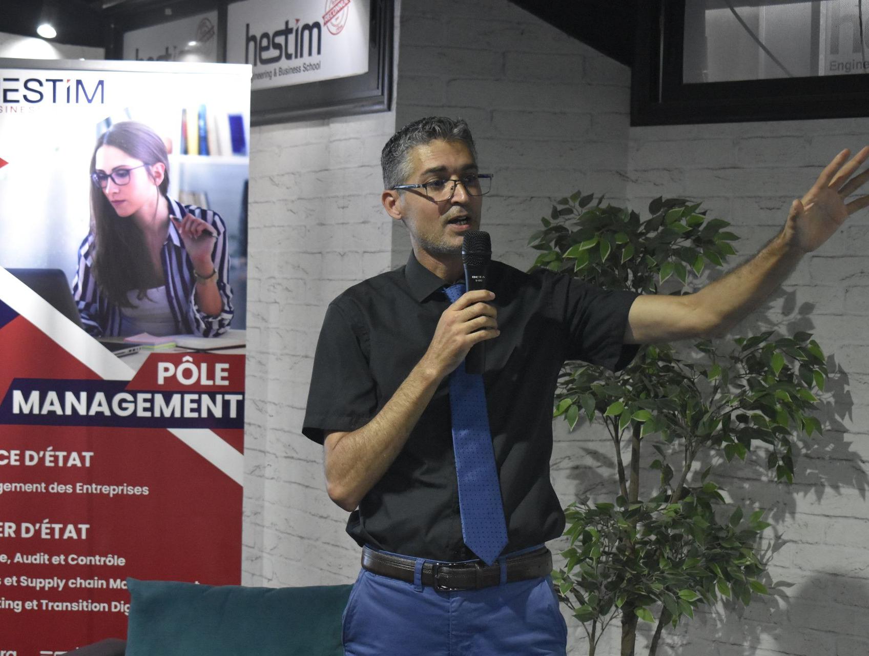 Conférence pour les étudiants en management à HESTIM Business School