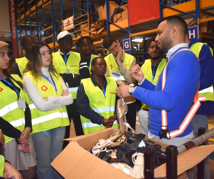 Étudiants HESTIM en visite d’entreprise et immersion professionnelle sur le terrain - Logistique & Transport